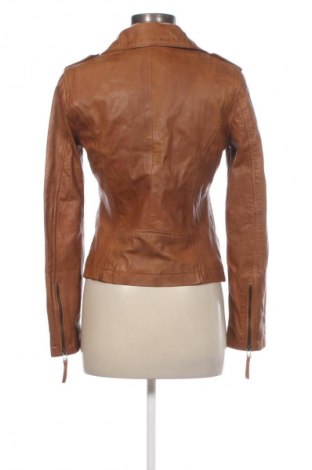 Γυναικείο δερμάτινο μπουφάν Apple of Eden, Μέγεθος M, Χρώμα Καφέ, Τιμή 182,99 €