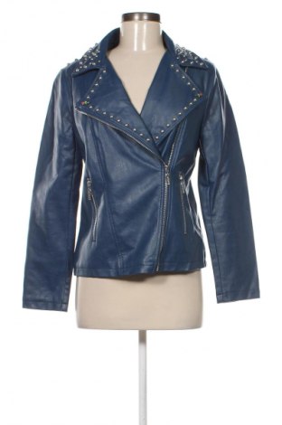Damen Lederjacke Camomilla, Größe M, Farbe Blau, Preis 29,74 €
