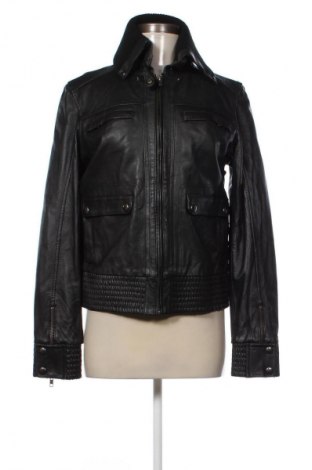 Damen Lederjacke Mango, Größe XL, Farbe Schwarz, Preis 41,98 €