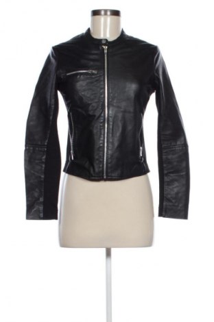 Geacă de piele pentru femei Mango, Mărime XS, Culoare Negru, Preț 334,99 Lei