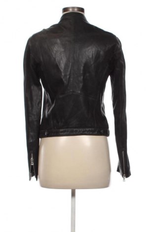 Dámska kožená bunda  Massimo Dutti, Veľkosť M, Farba Čierna, Cena  80,28 €