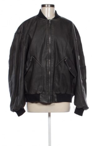 Damen Lederjacke Miss Selfridge, Größe L, Farbe Schwarz, Preis € 33,99