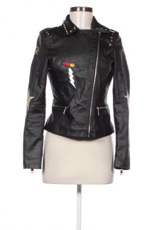 Damen Lederjacke Nature, Größe S, Farbe Schwarz, Preis 31,71 €