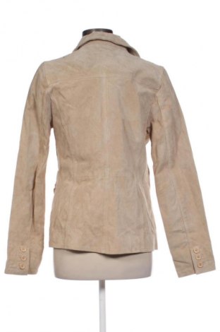 Damen Lederjacke Now On, Größe L, Farbe Beige, Preis € 50,00