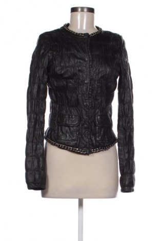 Damen Lederjacke Oui, Größe S, Farbe Schwarz, Preis € 80,31