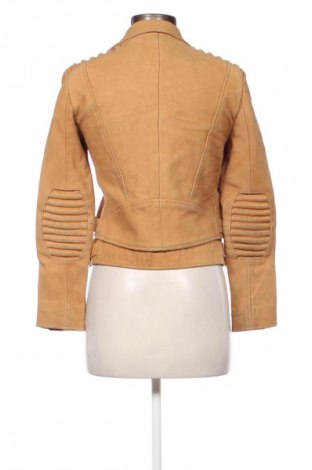 Dámska kožená bunda  The Kooples, Veľkosť XS, Farba Žltá, Cena  588,46 €