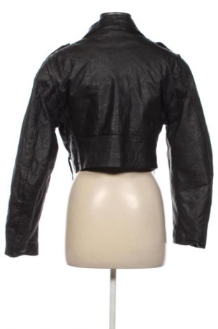 Geacă de piele pentru femei Unbranded, Mărime L, Culoare Negru, Preț 255,00 Lei