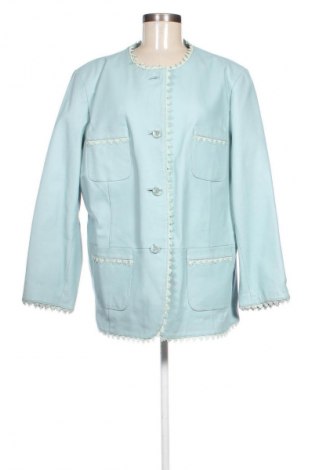 Damen Lederjacke Unbranded, Größe XXL, Farbe Blau, Preis 49,62 €
