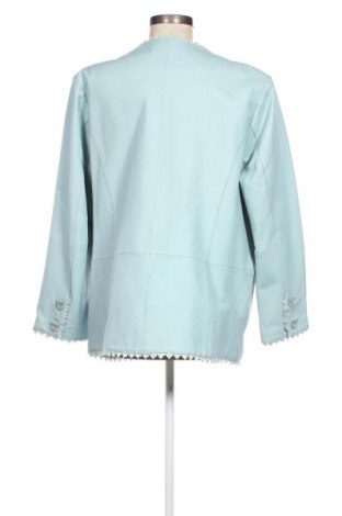 Damen Lederjacke Unbranded, Größe XXL, Farbe Blau, Preis 49,62 €