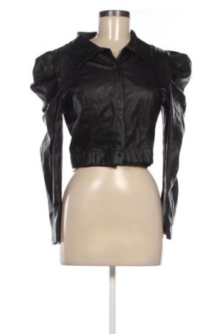 Geacă de piele pentru femei Unbranded, Mărime M, Culoare Negru, Preț 152,63 Lei