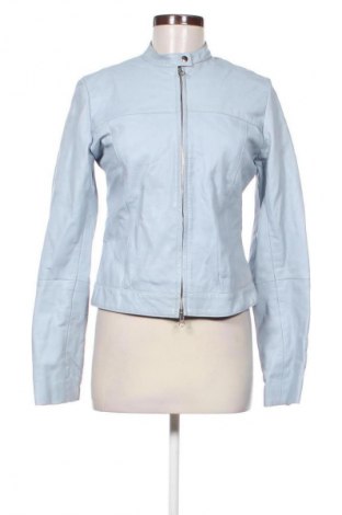 Дамско кожено яке Vero Moda, Размер M, Цвят Син, Цена 89,99 лв.