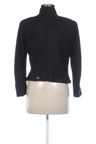 Geacă de piele pentru femei Zara, Mărime L, Culoare Negru, Preț 632,50 Lei