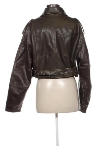 Dámská kožená bunda  Zara, Velikost XL, Barva Šedá, Cena  1 395,00 Kč
