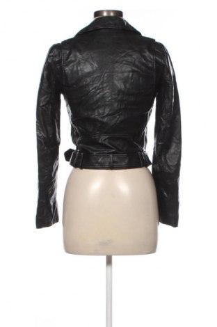 Damen Lederjacke Zara, Größe XS, Farbe Schwarz, Preis 31,99 €