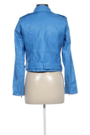 Damen Lederjacke Zara, Größe M, Farbe Blau, Preis € 27,99