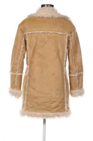 Dámský kabát  Bershka, Velikost XS, Barva Béžová, Cena  579,00 Kč