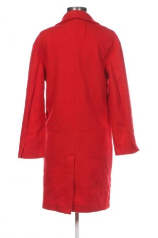 Damski płaszcz Bershka, Rozmiar XS, Kolor Czerwony, Cena 117,99 zł