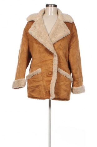 Női kabát Bershka, Méret L, Szín Barna, Ár 17 719 Ft