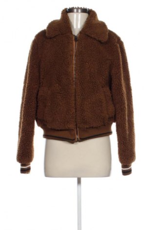Damski płaszcz Bershka, Rozmiar M, Kolor Brązowy, Cena 215,99 zł