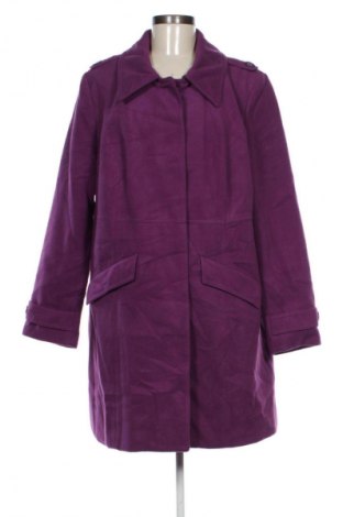 Damski płaszcz Bpc Bonprix Collection, Rozmiar XL, Kolor Fioletowy, Cena 160,99 zł