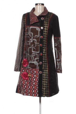 Damski płaszcz Desigual, Rozmiar L, Kolor Kolorowy, Cena 936,46 zł