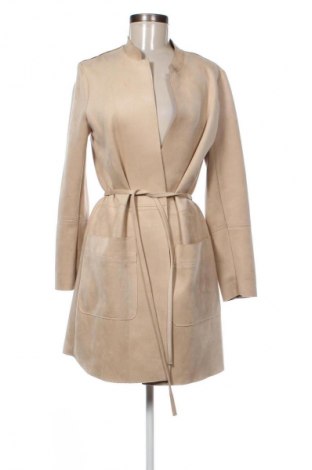 Palton de femei H&M, Mărime M, Culoare Bej, Preț 152,63 Lei