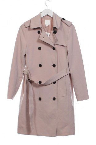 Damenmantel H&M, Größe XS, Farbe Aschrosa, Preis 29,67 €