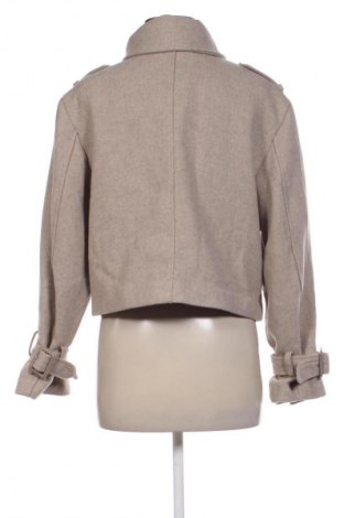 Palton de femei H&M, Mărime S, Culoare Bej, Preț 289,47 Lei