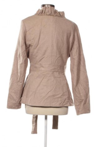 Дамско палто H&M, Размер XL, Цвят Бежов, Цена 22,99 лв.