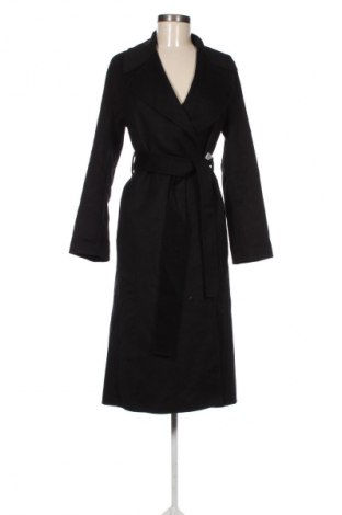 Дамско палто Mango, Размер XS, Цвят Черен, Цена 239,99 лв.