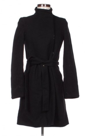 Дамско палто Massimo Dutti, Размер S, Цвят Черен, Цена 104,99 лв.