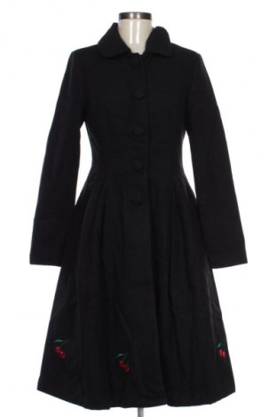 Damski płaszcz Pussy Deluxe, Rozmiar S, Kolor Czarny, Cena 269,99 zł