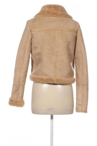 Palton de femei Stradivarius, Mărime S, Culoare Ecru, Preț 127,99 Lei