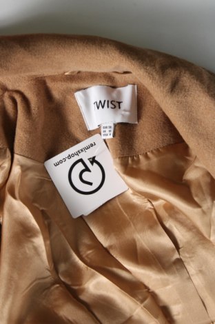 Damski płaszcz Twist, Rozmiar M, Kolor Beżowy, Cena 254,99 zł