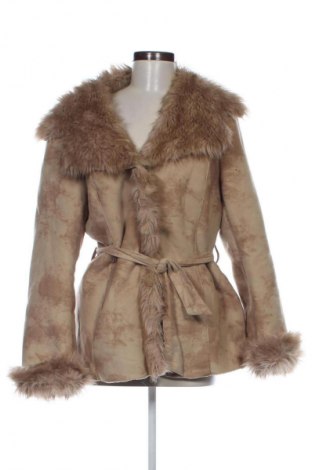 Damski płaszcz Unbranded, Rozmiar L, Kolor Beżowy, Cena 189,99 zł
