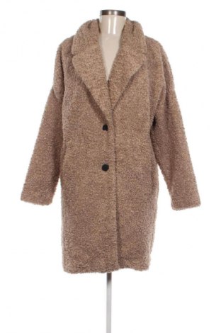 Дамско палто Zara, Размер XS, Цвят Бежов, Цена 75,99 лв.