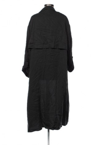 Дамско палто Zara, Размер XL, Цвят Черен, Цена 54,98 лв.