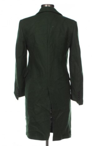 Дамско палто Zara, Размер XS, Цвят Зелен, Цена 48,99 лв.