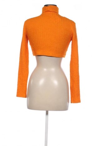 Helancă de femei Bershka, Mărime M, Culoare Portocaliu, Preț 51,45 Lei