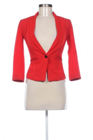 Dámské sako  Bershka, Velikost XS, Barva Červená, Cena  606,00 Kč