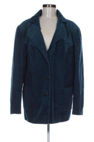 Γυναικείο σακάκι Bpc Bonprix Collection, Μέγεθος 3XL, Χρώμα Μπλέ, Τιμή 24,55 €