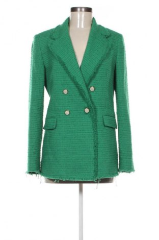 Дамско сако Mango, Размер S, Цвят Зелен, Цена 45,99 лв.