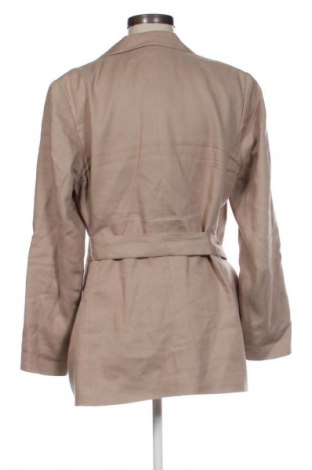 Дамско сако Massimo Dutti, Размер L, Цвят Бежов, Цена 109,00 лв.