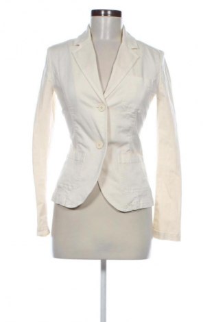 Sacou de femei United Colors Of Benetton, Mărime XS, Culoare Ecru, Preț 116,99 Lei