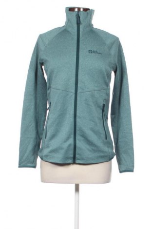 Дамско спортно горнище Jack Wolfskin, Размер M, Цвят Зелен, Цена 48,99 лв.
