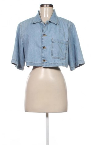 Dámská bunda  Bershka, Velikost S, Barva Modrá, Cena  495,00 Kč