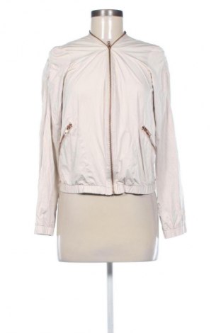 Geacă de femei Bershka, Mărime M, Culoare Ecru, Preț 126,32 Lei