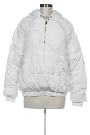 Geacă de femei Bershka, Mărime M, Culoare Alb, Preț 152,63 Lei
