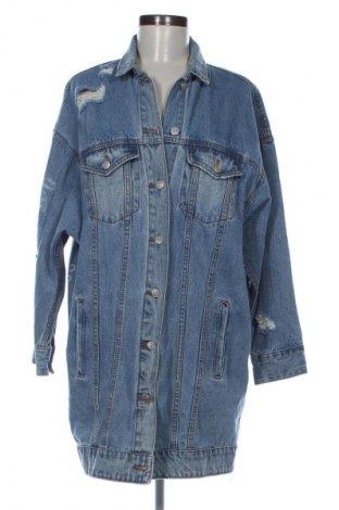 Geacă de femei Pull&Bear, Mărime M, Culoare Albastru, Preț 69,99 Lei