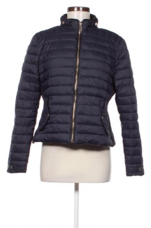 Geacă de femei Zara, Mărime XL, Culoare Albastru, Preț 107,61 Lei